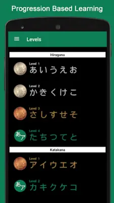 Kana Draw android App screenshot 3